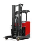 Stand-on Reach Truck | FORKFOCUS material handing equipment