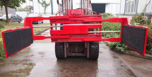 Tilt Down 45 Degree Tipping Forklift Adjusting Fork - China