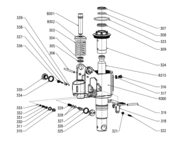 oil pump for hand pallet truck