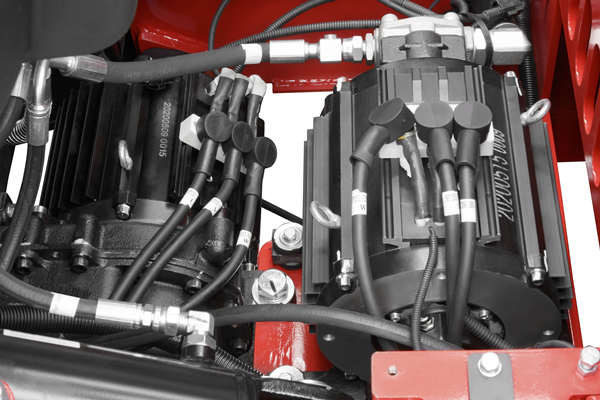 Electric-forklift-layout