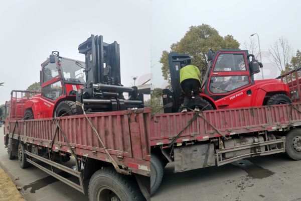 Forklift delivery