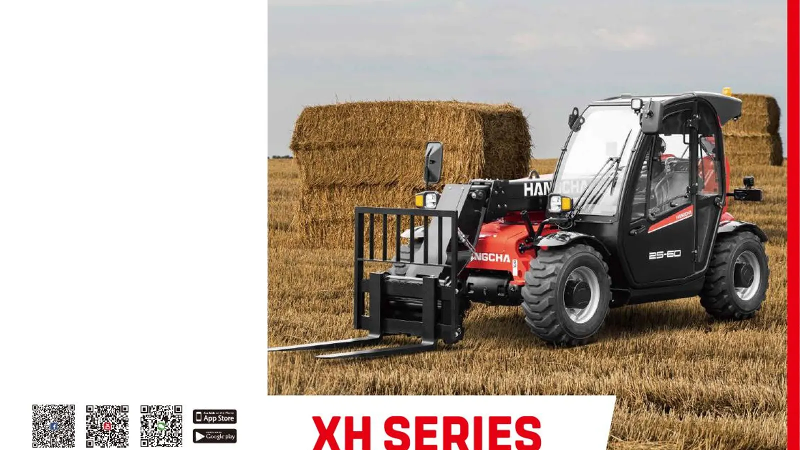 Hangcha XH Series high-voltage lithium telehandler range