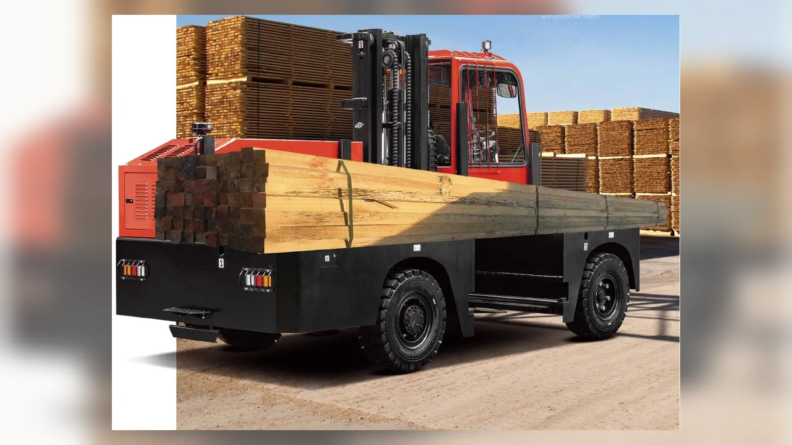 3.0, 5.0 and 6.0 t Side Loaders operator, mast or service detail