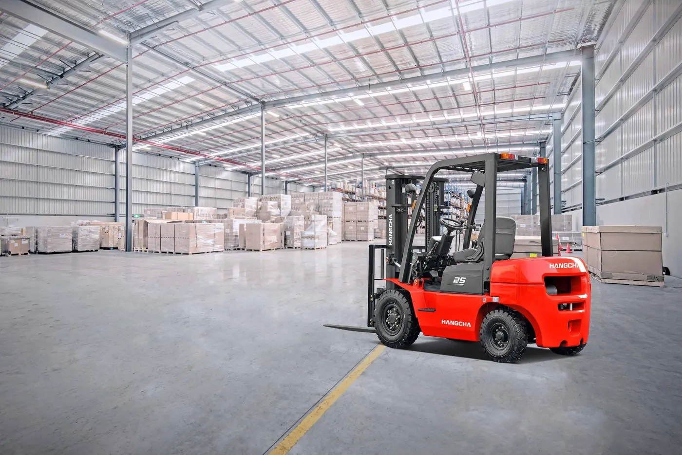 A Series 1.0–3.8 t IC forklifts working and configuration view
