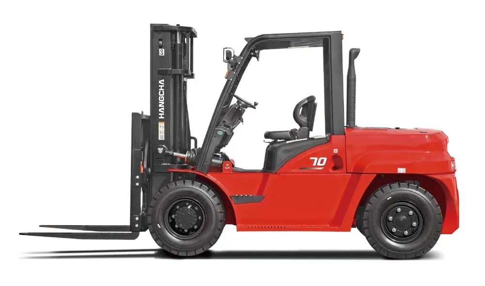 X Series 5.0–10.0 t IC forklifts operator, mast, engine or application detail