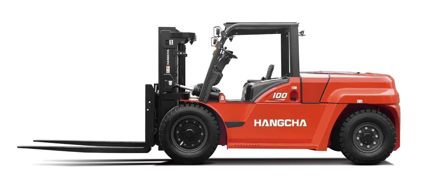 X Series container-handling forklifts working and configuration view