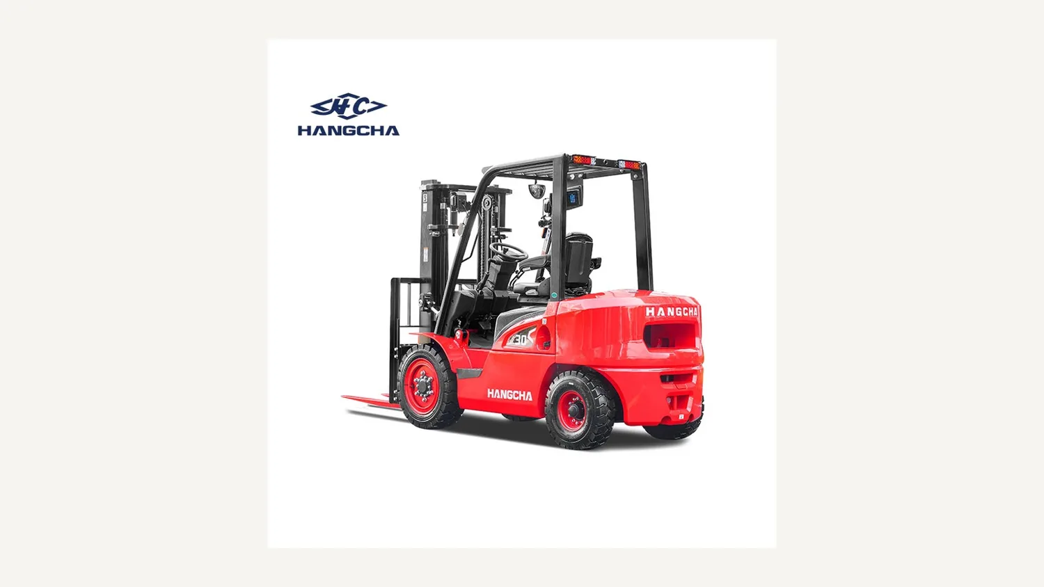 Complete Hangcha IC counterbalance forklift shown as a category example for ventilated dumping duty