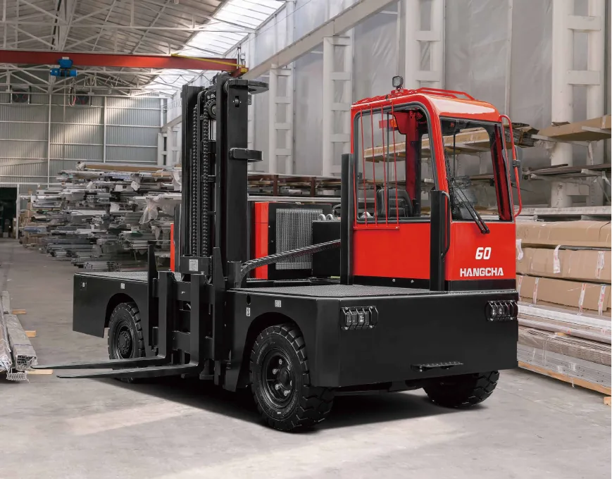 3.0 5.0 and 6.0 tonne side loader for long materials
