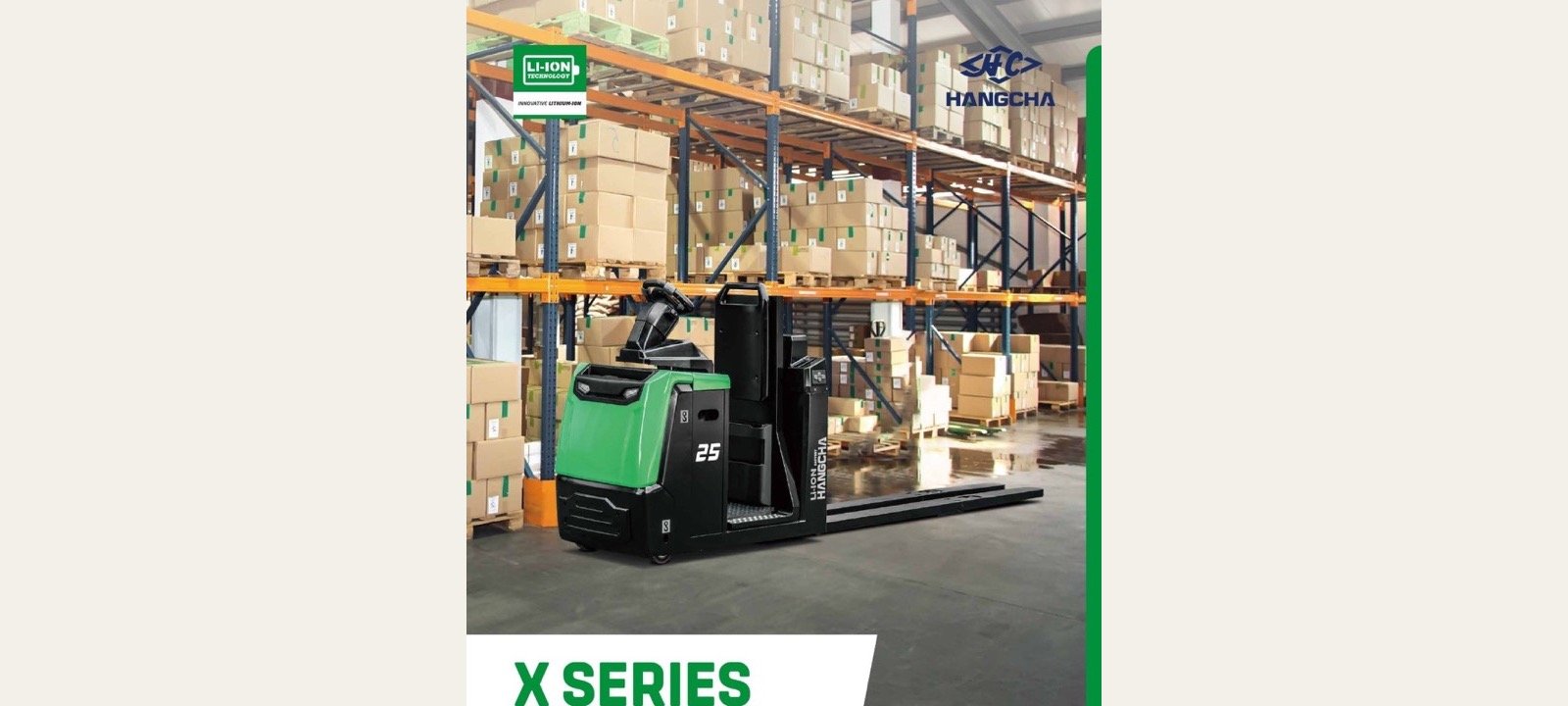 X Series 2.5 tonne low-level order picker