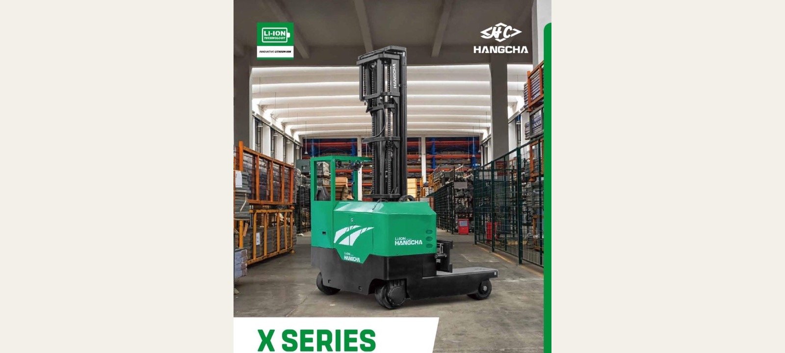 X Series multidirectional sideloader 3.5 to 4.5 tonnes