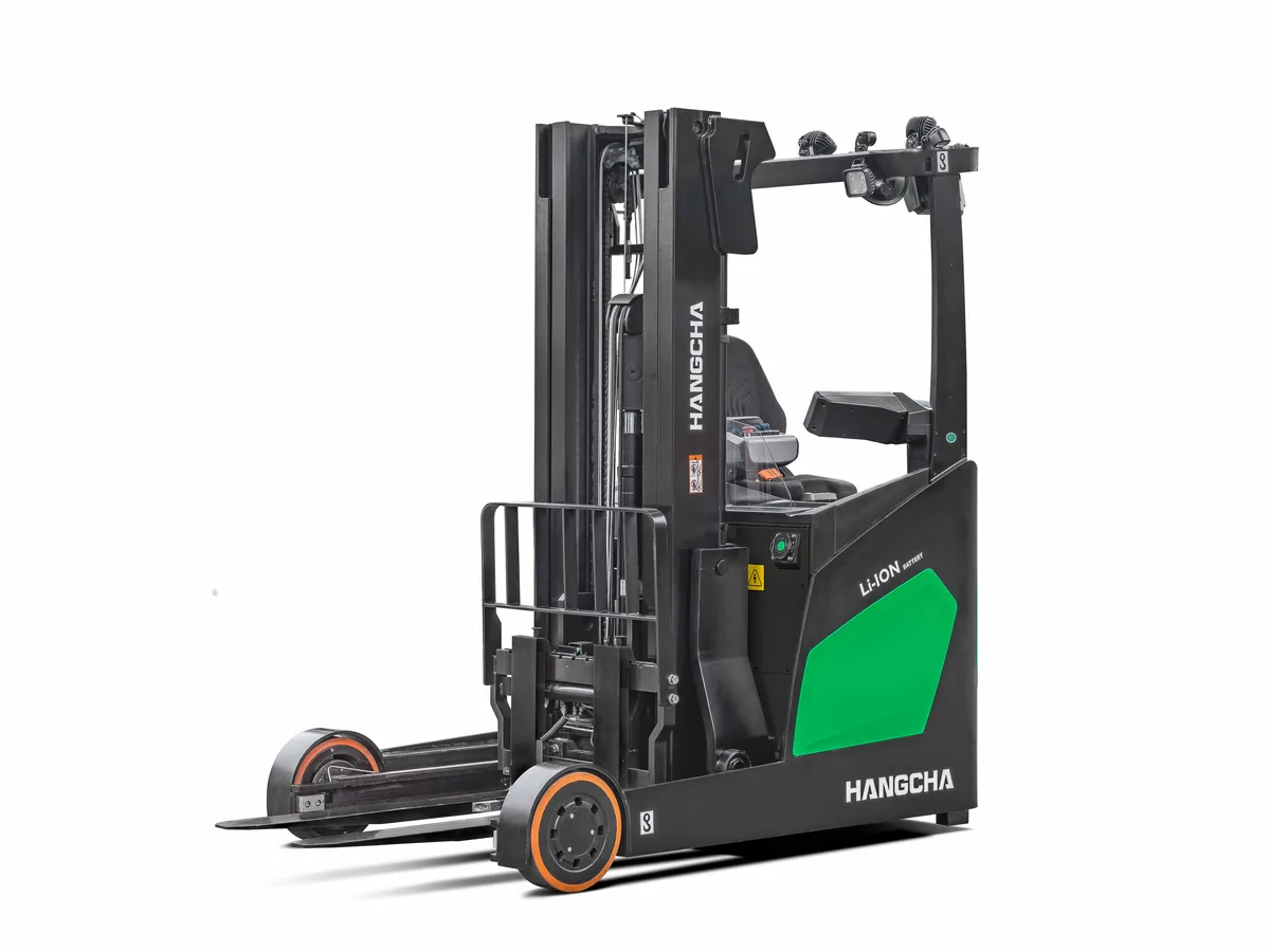 Hangcha XC Series lithium reach truck for high-rack pallet storage