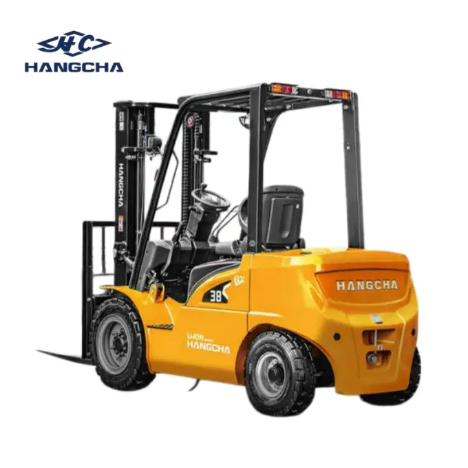 Complete Hangcha XE lithium counterbalance forklift for hydraulic attachment work